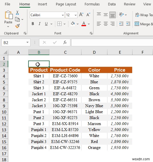 วิธีการแทรกคอลัมน์ใน Excel (วิธีด่วน 5 วิธี)