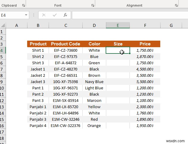 วิธีการแทรกคอลัมน์ใน Excel (วิธีด่วน 5 วิธี)