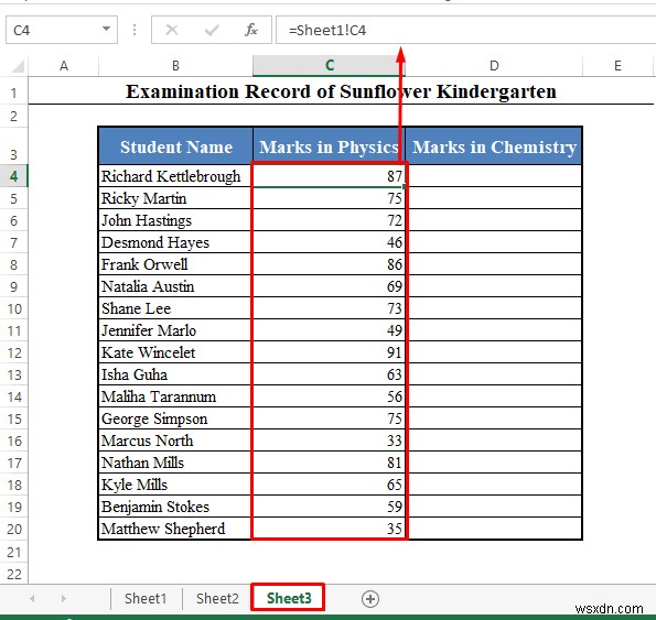 วิธีเชื่อมโยงตารางใน Excel กับชีตอื่น (2 วิธีง่ายๆ)