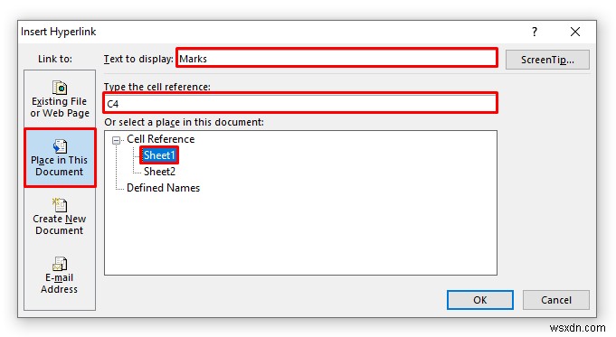 วิธีการเพิ่มไฮเปอร์ลิงก์ไปยังชีตอื่นใน Excel (2 วิธีง่ายๆ)