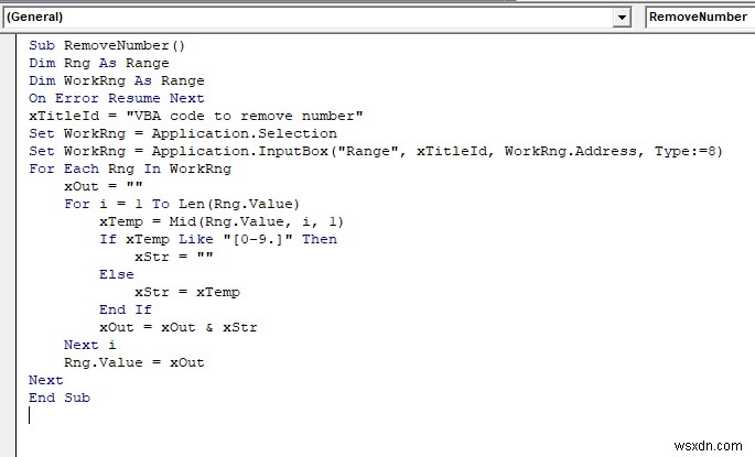 วิธีลบอักขระที่เป็นตัวเลขออกจากเซลล์ใน Excel (5 วิธี)