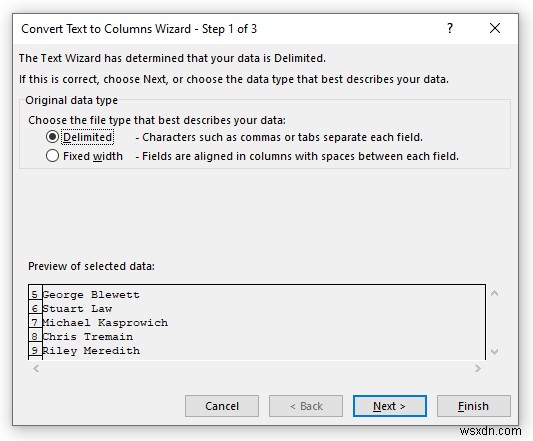 วิธีแยกเซลล์ใน Excel (5 เคล็ดลับง่ายๆ)