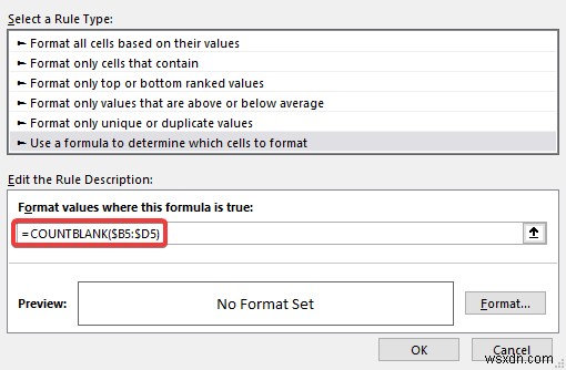 วิธีการเน้นเซลล์ว่างใน Excel (4 วิธีที่ได้ผล)