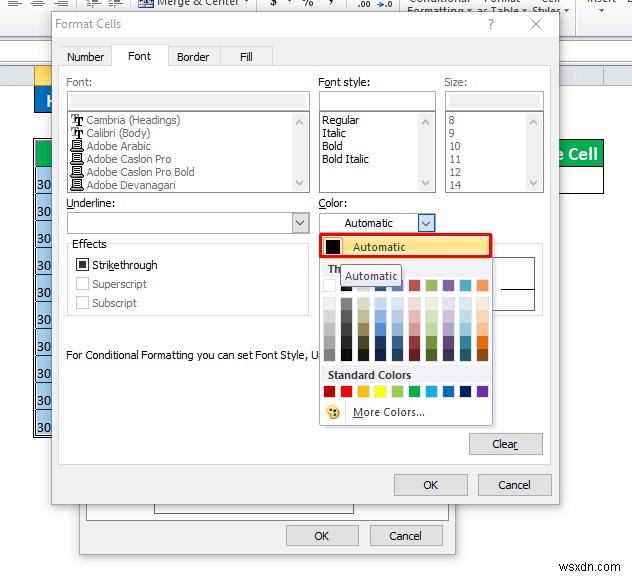 การจัดรูปแบบตามเงื่อนไขโดยยึดตามเซลล์อื่นใน Excel (6 วิธี)