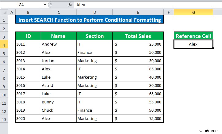 การจัดรูปแบบตามเงื่อนไขโดยยึดตามเซลล์อื่นใน Excel (6 วิธี)