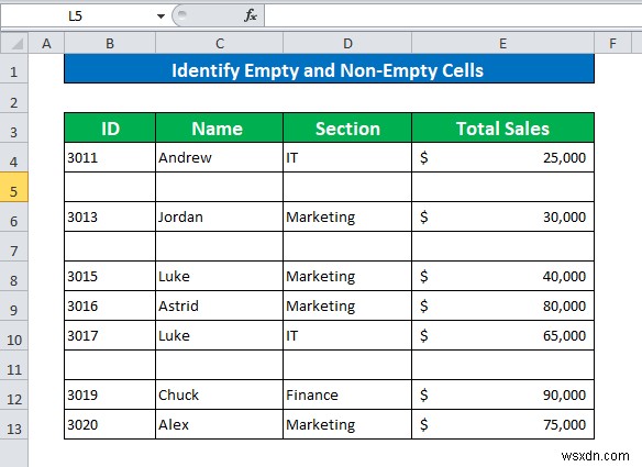 การจัดรูปแบบตามเงื่อนไขโดยยึดตามเซลล์อื่นใน Excel (6 วิธี)