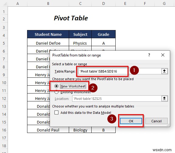 วิธีแยกแผ่นงาน Excel ออกเป็นหลายแผ่นตามค่าของคอลัมน์