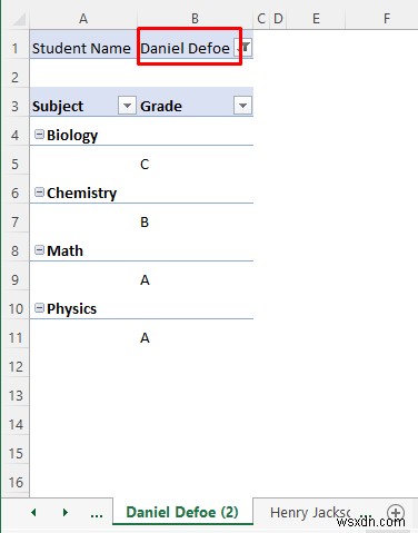 วิธีแยกแผ่นงาน Excel ออกเป็นหลายแผ่นตามค่าของคอลัมน์