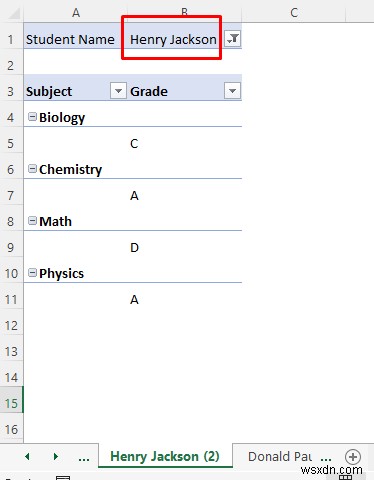 วิธีแยกแผ่นงาน Excel ออกเป็นหลายแผ่นตามค่าของคอลัมน์