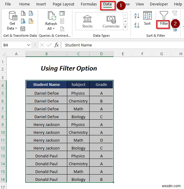 วิธีแยกแผ่นงาน Excel ออกเป็นหลายแผ่นตามค่าของคอลัมน์