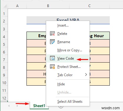 แยกแผ่นงาน Excel ออกเป็นหลายแผ่นตามแถว