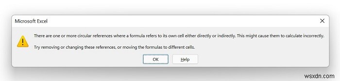 วิธีลบการอ้างอิงแบบวงกลมใน Excel (2 วิธี)