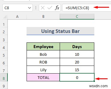 วิธีค้นหาการอ้างอิงแบบวงกลมใน Excel (2 เคล็ดลับง่ายๆ)