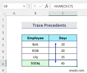 วิธีค้นหาการอ้างอิงแบบวงกลมใน Excel (2 เคล็ดลับง่ายๆ)