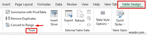 วิธีการลบตารางใน Excel (6 วิธี)