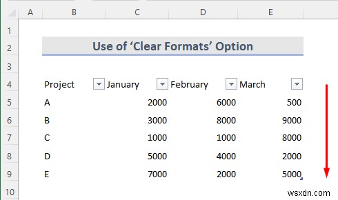 วิธีการลบตารางใน Excel (6 วิธี)