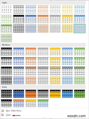 วิธีการลบตารางใน Excel (6 วิธี)