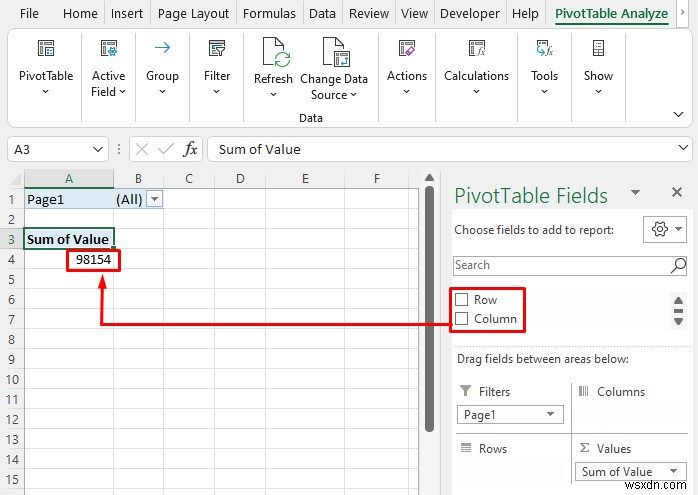 วิธีการแปลงตารางเป็นรายการใน Excel (3 วิธีด่วน)