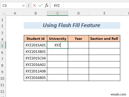 วิธีแยกสตริงตามความยาวใน Excel (8 วิธี)