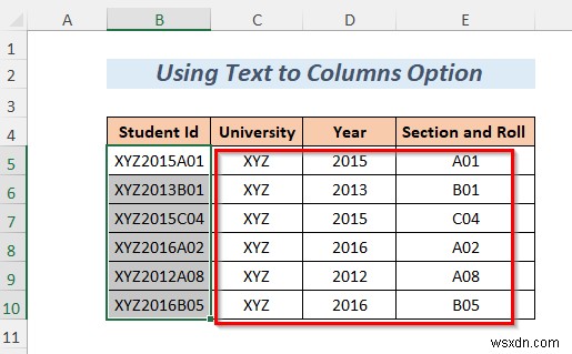 วิธีแยกสตริงตามความยาวใน Excel (8 วิธี)