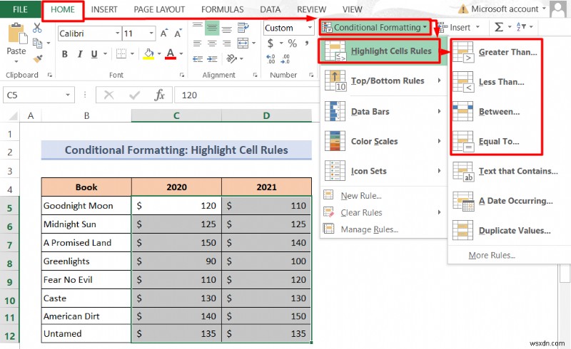 วิธีการเปลี่ยนสีข้อความด้วยสูตรใน Excel (2 วิธี)