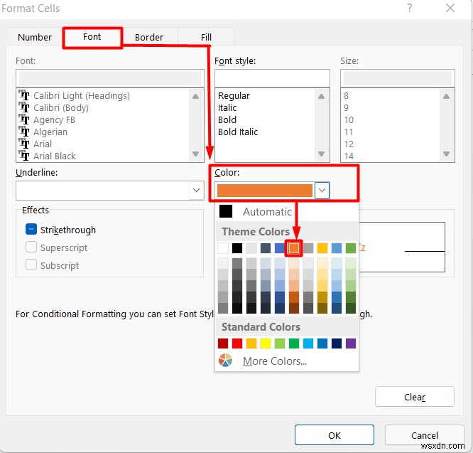 วิธีการเปลี่ยนสีข้อความด้วยสูตรใน Excel (2 วิธี)