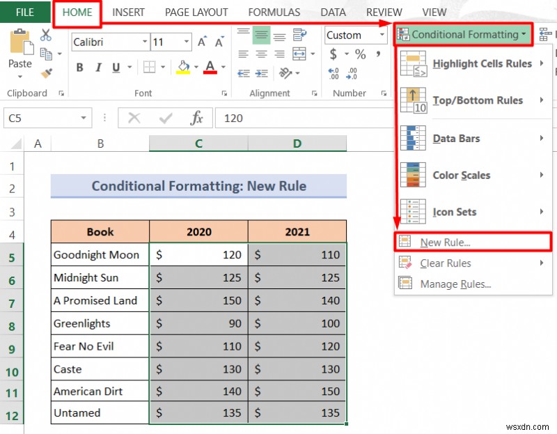 วิธีการเปลี่ยนสีข้อความด้วยสูตรใน Excel (2 วิธี)