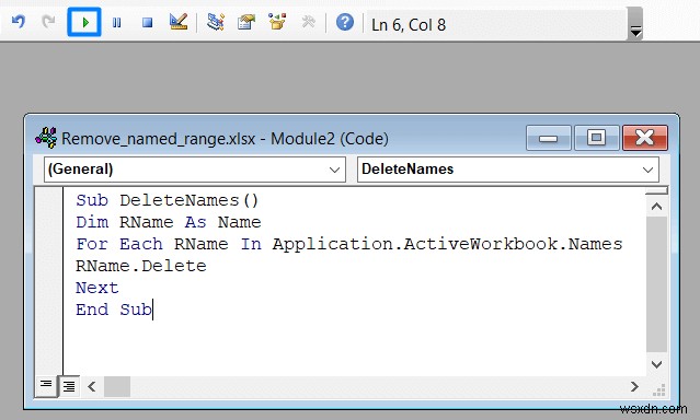 วิธีลบช่วงที่มีชื่อใน Excel (4 วิธีด่วน)