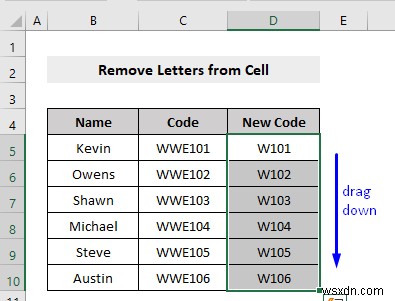 วิธีลบตัวอักษรออกจากเซลล์ใน Excel (10 วิธี)