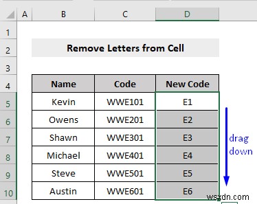 วิธีลบตัวอักษรออกจากเซลล์ใน Excel (10 วิธี)