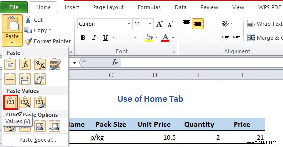 วิธีการล้างสูตรใน Excel (วิธี 7+)