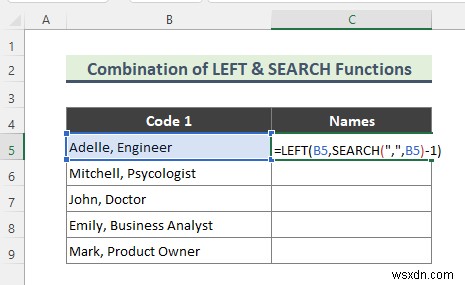 วิธีลบทุกอย่างหลังอักขระใน Excel (7 วิธี)