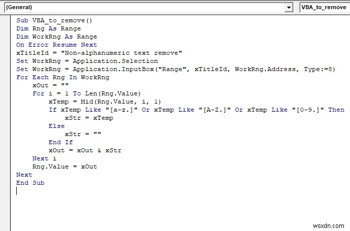 วิธีลบอักขระที่ไม่ใช่ตัวอักษรและตัวเลขใน Excel (2 วิธี)