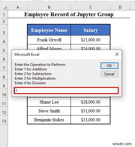 ช่วง VBA ที่มีหมายเลขแถวตัวแปรใน Excel (4 ตัวอย่าง)