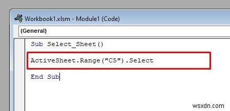 วิธีการเลือกเซลล์ด้วย VBA ใน Excel (6 วิธีที่เป็นประโยชน์)