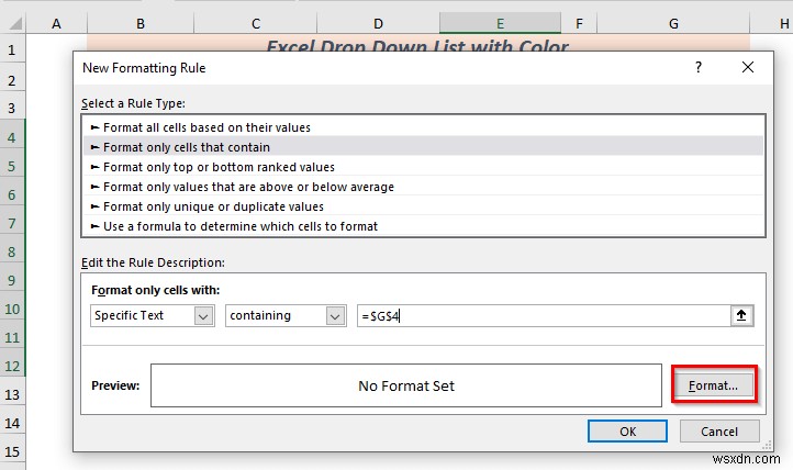 วิธีการสร้างรายการแบบหล่นลงของ Excel พร้อมสี (2 วิธี)