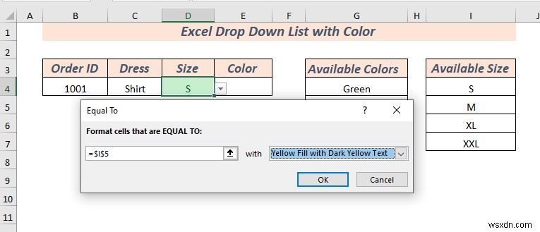 วิธีการสร้างรายการแบบหล่นลงของ Excel พร้อมสี (2 วิธี)