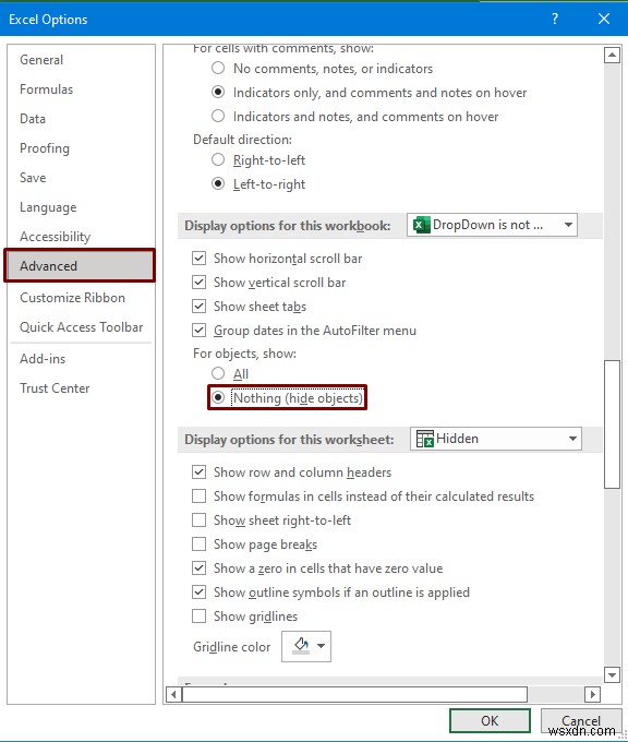 Excel Drop Down List ไม่ทำงาน (8 ปัญหาและวิธีแก้ไข)