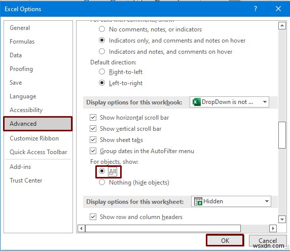 Excel Drop Down List ไม่ทำงาน (8 ปัญหาและวิธีแก้ไข)