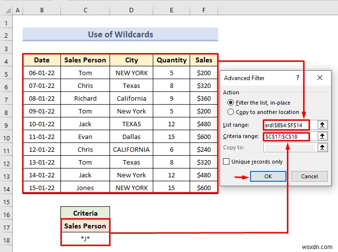 ตัวกรองขั้นสูงที่มีช่วงเกณฑ์ใน Excel (18 แอปพลิเคชัน)