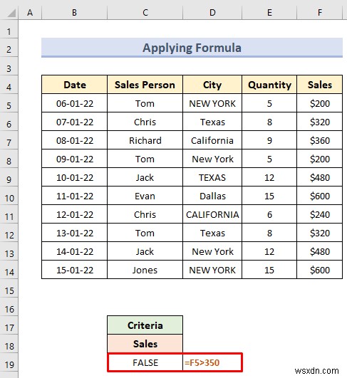 ตัวกรองขั้นสูงที่มีช่วงเกณฑ์ใน Excel (18 แอปพลิเคชัน)