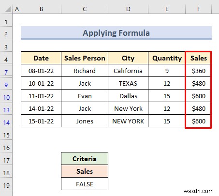 ตัวกรองขั้นสูงที่มีช่วงเกณฑ์ใน Excel (18 แอปพลิเคชัน)