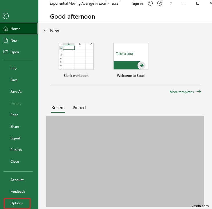 วิธีการคำนวณค่าเฉลี่ยเคลื่อนที่แบบเอ็กซ์โพเนนเชียลใน Excel