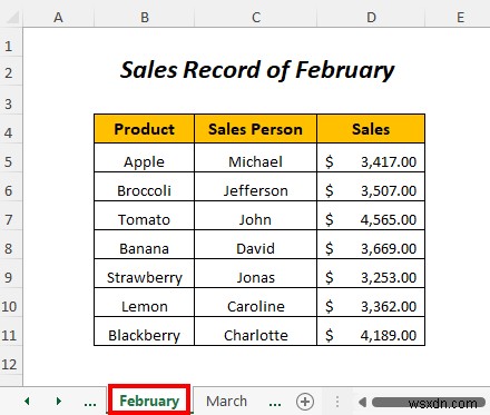 วิธีใช้ที่อยู่ทางอ้อมใน Excel (4 ตัวอย่าง)