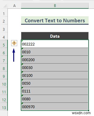 วิธีลบ 0 จาก Excel (7 วิธี)