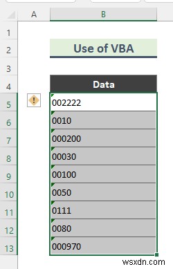 วิธีลบ 0 จาก Excel (7 วิธี)