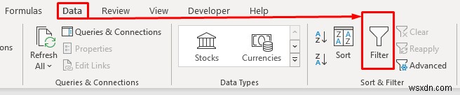 ทางลัดสำหรับตัวกรอง Excel (3 การใช้งานด่วนพร้อมตัวอย่าง)