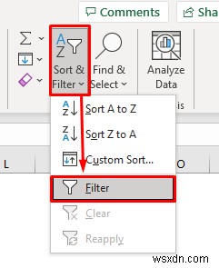 ทางลัดสำหรับตัวกรอง Excel (3 การใช้งานด่วนพร้อมตัวอย่าง)