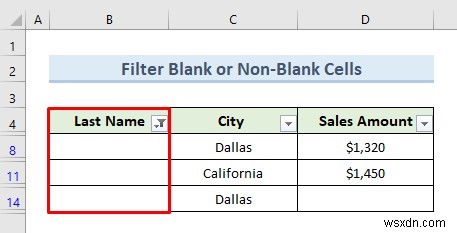 ทางลัดสำหรับตัวกรอง Excel (3 การใช้งานด่วนพร้อมตัวอย่าง)