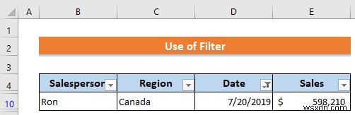 วิธีการกรองตามวันที่ใน Excel (4 วิธีด่วน)